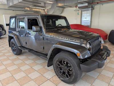 Jeep Wrangler 286cv smoky mountain cabrio passo lungo Grigio usata Castelnuovo Calcea