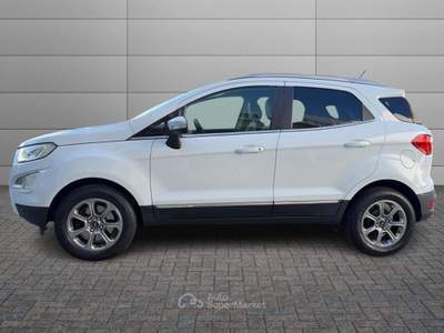 Ford EcoSport 1.0 EcoBoost 100 CV Titanium Bianco usata Sassari