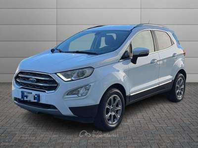 Ford EcoSport 1.0 EcoBoost 100 CV Titanium Bianco usata Sassari