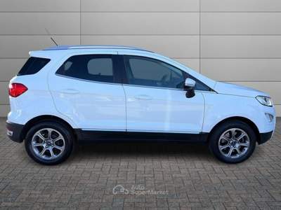 Ford EcoSport 1.0 EcoBoost 100 CV Titanium Bianco usata Sassari