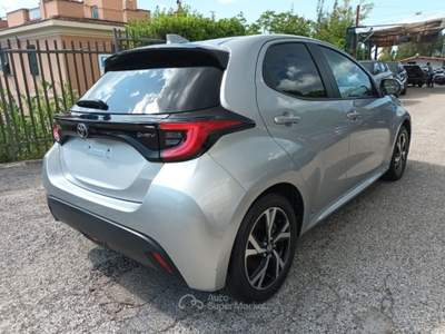 Toyota Yaris 1500 HYBRID 5P TREND AUTOM "16 CAM CARPLAY ITALIA Argento usata Vetralla