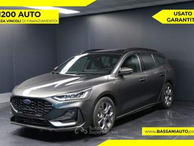 Ford Focus 1.5 EcoBlue 115CV automatico SW ST-Line Design Grigio usata Arsiè