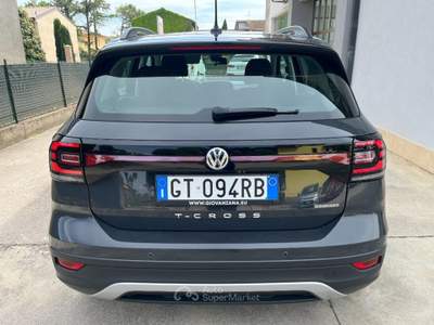 Volkswagen T-Cross 1.0 TSI Style BMT SENSORI PARK SEDILI RISCALDATI Grigio usata Nogarole Rocca