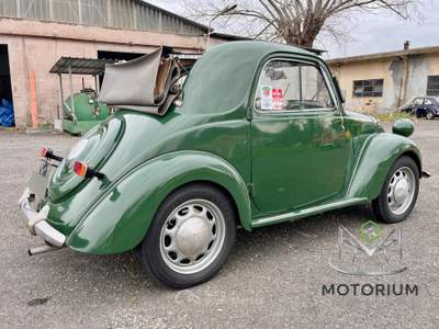 Fiat Topolino 500B Trasformabile, Restaurata, Matching Numbers Verde usata Roma