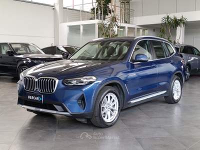 BMW X3 xdrive20i mhev 48V auto Blu/Azzurro usata Verona
