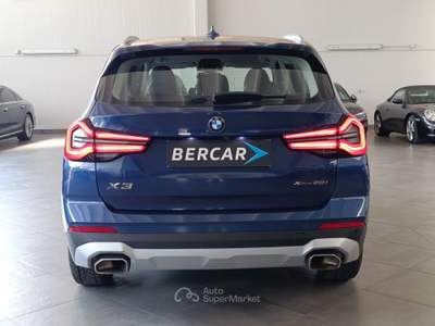 BMW X3 xdrive20i mhev 48V auto Blu/Azzurro usata Verona