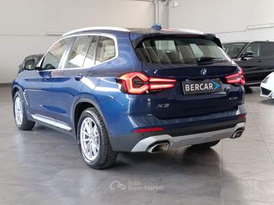 BMW X3 xdrive20i mhev 48V auto Blu/Azzurro usata Verona