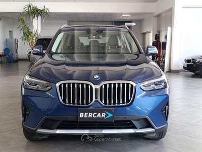 BMW X3 xdrive20i mhev 48V auto Blu/Azzurro usata Verona