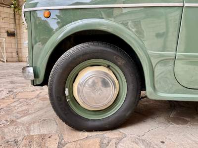 Fiat 1100 B 103 B, ASI, MATCHING NUMBER Verde usata Roma