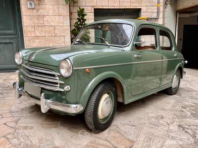 Fiat 1100 B 103 B, ASI, MATCHING NUMBER Verde usata Roma