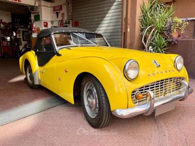 Triumph TR3 A, ORIGINALE Giallo usata Roma