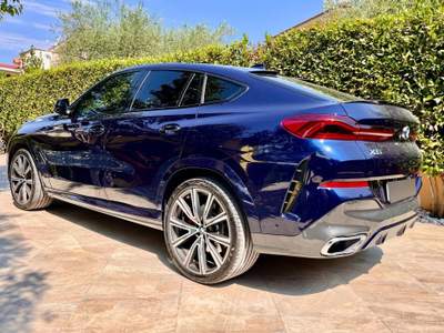 BMW X6 xDrive30d 48V M-Sport Blu/Azzurro usata Roma
