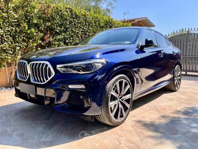 BMW X6 xDrive30d 48V M-Sport Blu/Azzurro usata Roma