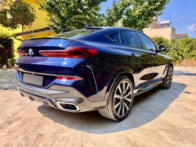 BMW X6 xDrive30d 48V M-Sport Blu/Azzurro usata Roma