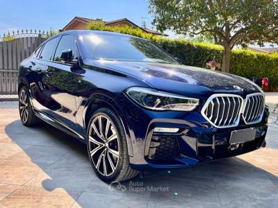 BMW X6 xDrive30d 48V M-Sport Blu/Azzurro usata Roma