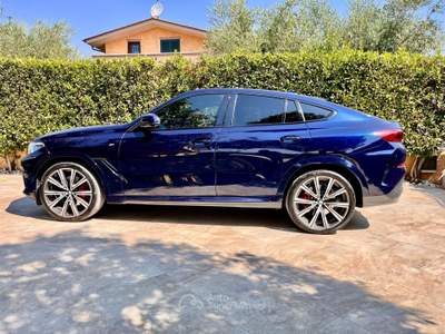 BMW X6 xDrive30d 48V M-Sport Blu/Azzurro usata Roma