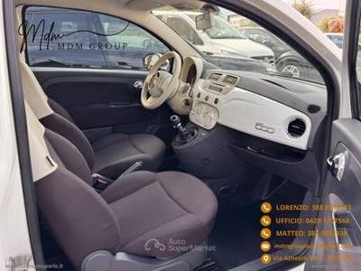 Fiat 500 500 1.2 EasyPower Pop Star GPL Bianco usata Este