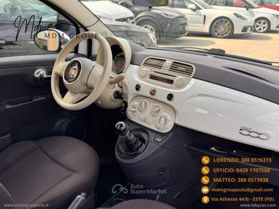 Fiat 500 500 1.2 EasyPower Pop Star GPL Bianco usata Este