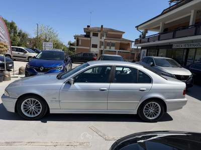 BMW Serie 5 530d 530 530d Titanium Argento usata Porto San Giorgio
