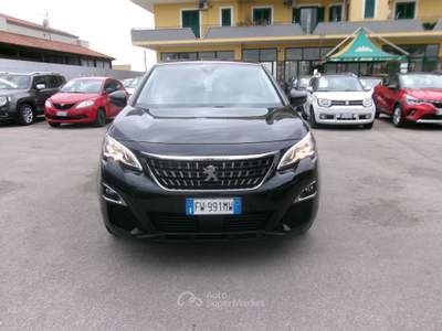 Peugeot 3008 3008 1.5 BLUEHDI 130CV E6 ALLURE S MANUALE 126000 KM Nero usata Giugliano in Campania