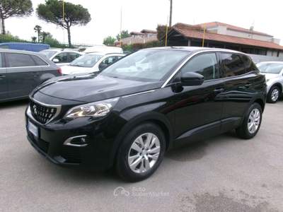 Peugeot 3008 3008 1.5 BLUEHDI 130CV E6 ALLURE S MANUALE 126000 KM Nero usata Giugliano in Campania