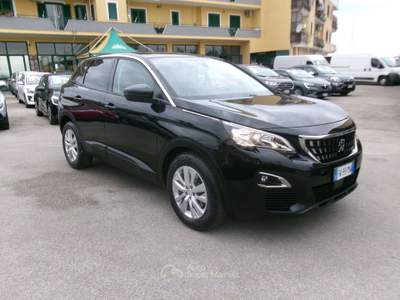 Peugeot 3008 3008 1.5 BLUEHDI 130CV E6 ALLURE S MANUALE 126000 KM Nero usata Giugliano in Campania
