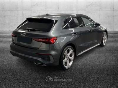 Audi A3 SPB 30 TDI S tronic S line edition Grigio usata Pieve di Cento