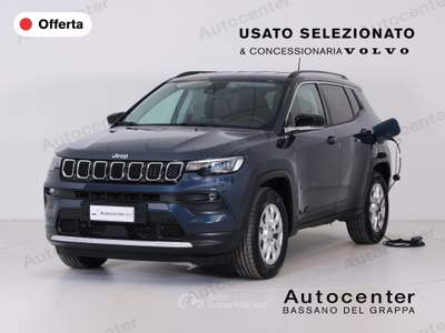 Jeep Compass 1.3 T4 PHEV 190cv Limited 4xe Auto Blu/Azzurro usata Bassano del Grappa