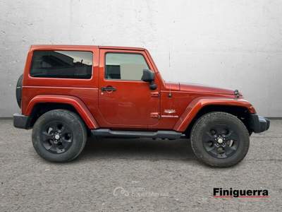 Jeep Wrangler Wrangler 2.8 CRD DPF Sahara Auto Arancione usata Civate