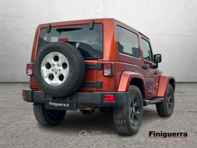 Jeep Wrangler Wrangler 2.8 CRD DPF Sahara Auto Arancione usata Civate