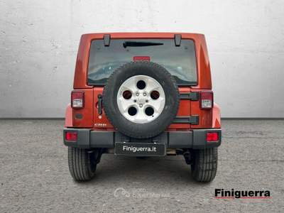 Jeep Wrangler Wrangler 2.8 CRD DPF Sahara Auto Arancione usata Civate