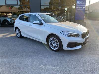 BMW Serie 1 120d 120d xDrive 5p. Advantage Bianco usata Alonte