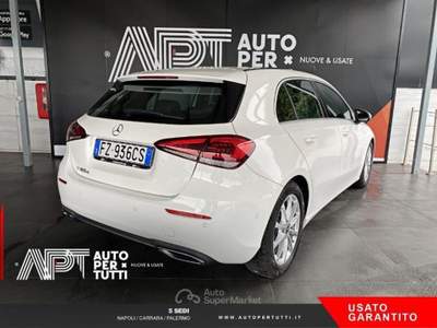 Mercedes-Benz Classe A A 180 d Sport auto Blu/Azzurro usata Marano di Napoli