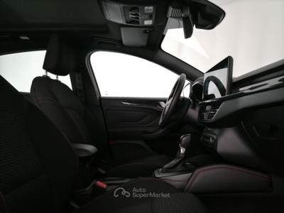 Ford Focus 1.0t ecoboost h ST-Line X 155cv powershift Bianco usata Roma