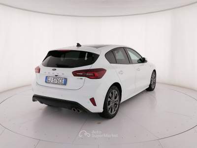 Ford Focus 1.0t ecoboost h ST-Line X 155cv powershift Bianco usata Roma