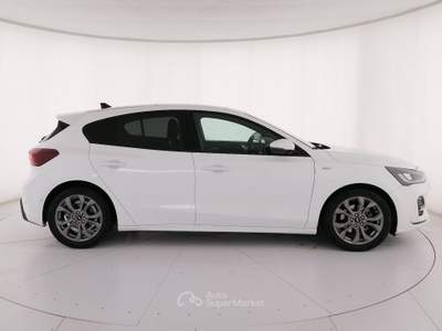 Ford Focus 1.0t ecoboost h ST-Line X 155cv powershift Bianco usata Roma