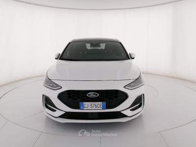 Ford Focus 1.0t ecoboost h ST-Line X 155cv powershift Bianco usata Roma