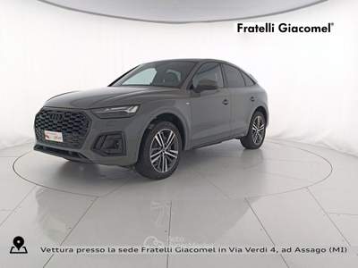 Audi Q5 sportback 40 2.0 tdi mhev 12v s line plus quattro s-tronic Grigio usata Assago