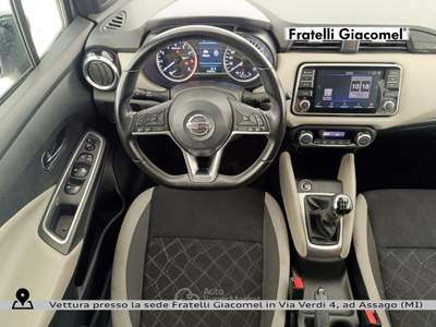 Nissan Micra 1.0 ig-t n-design 92cv Argento usata Assago