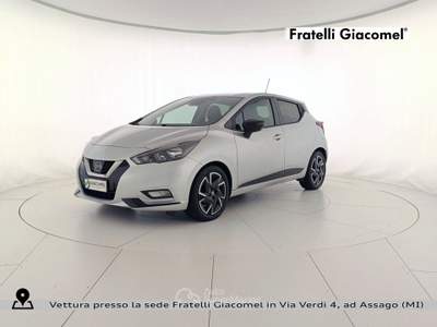 Nissan Micra 1.0 ig-t n-design 92cv Argento usata Assago