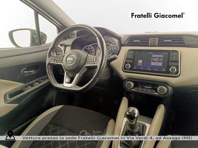 Nissan Micra 1.0 ig-t n-design 92cv Argento usata Assago
