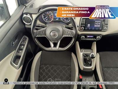 Nissan Micra 1.0 ig-t n-design 92cv Argento usata Assago