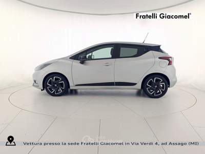 Nissan Micra 1.0 ig-t n-design 92cv Argento usata Assago