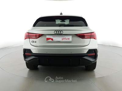 Audi Q3  - q3 sportback 35 1.5 tfsi mhev s line edition 150cv s-tronic Argento usata Milano