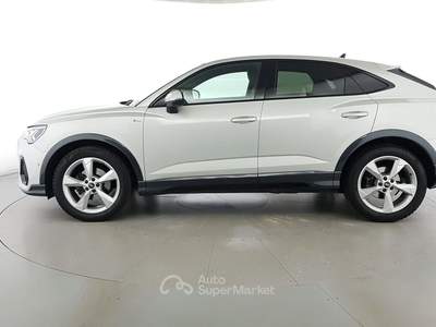 Audi Q3  - q3 sportback 35 1.5 tfsi mhev s line edition 150cv s-tronic Argento usata Milano