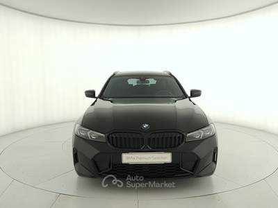 BMW Serie 3 330d  - 330d touring mhev 48v msport auto Nero usata Cuneo