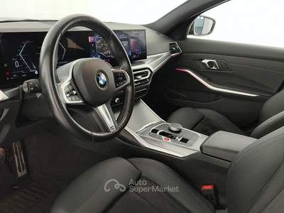 BMW Serie 3 330d  - 330d touring mhev 48v msport auto Nero usata Cuneo