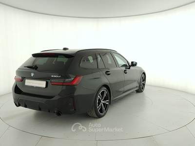 BMW Serie 3 330d  - 330d touring mhev 48v msport auto Nero usata Cuneo