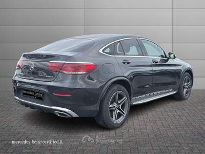Mercedes-Benz GLC Glc coupe 300 d premium plus 4matic  Nero usata Cuneo