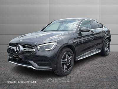 Mercedes-Benz GLC Glc coupe 300 d premium plus 4matic  Nero usata Cuneo